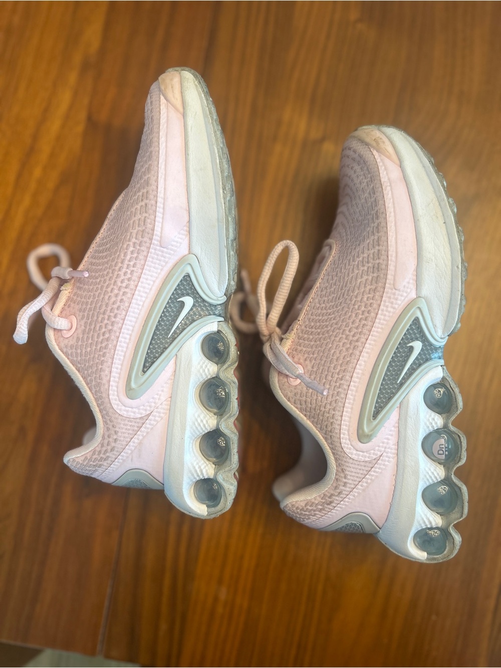 Nike Kids Pink AirMax Dn Sneakers with Air Pod Sole
